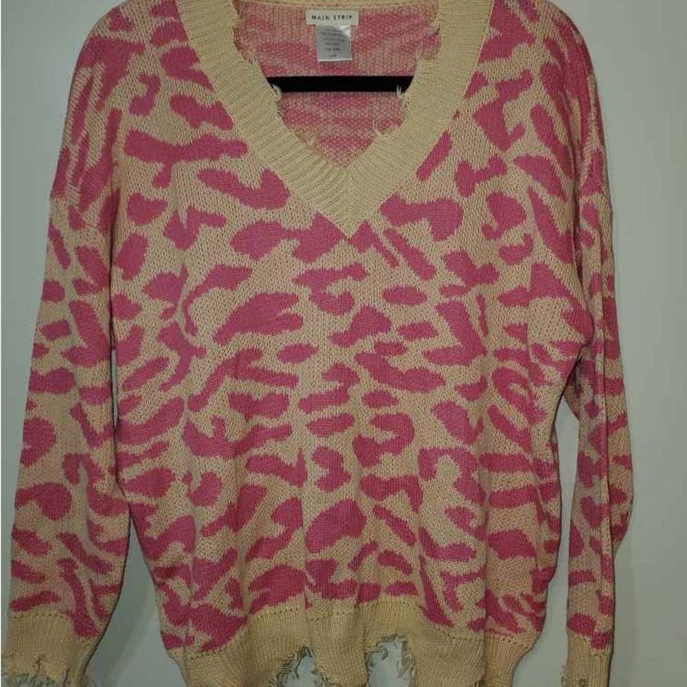 Funky leopard sweater